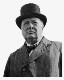 Winston Churchill Staring - Allied Winston Churchill Ww2, HD Png Download, Free Download
