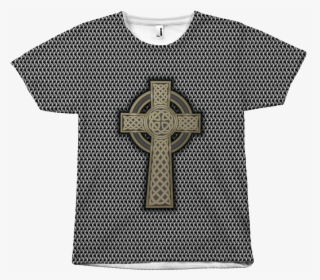 Crusader Templar Hospitaller And Celtic Cross Chainmail - Cross, HD Png Download, Free Download