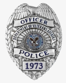 Veterans Affairs Police Badge - Veterans Administration Police Badge, HD Png Download, Free Download