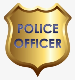 Police Badge How To Draw Clipart Cartoon Transparent - Clipart Police Badge, HD Png Download, Free Download