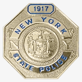 Badge Of The New York State Police - Ny State Trooper Shield, HD Png Download, Free Download