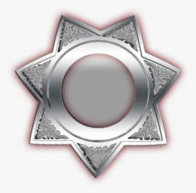 Police Badge Clipart - Blank Police Badge Transparent Background, HD Png Download, Free Download