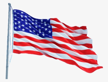 American Flag Pole Png For Kids - Transparent American Flag Png, Png Download, Free Download
