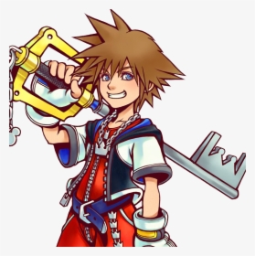 Sora Kingdom Hearts Transparent - Kingdom Hearts 1 Sora, HD Png Download, Free Download