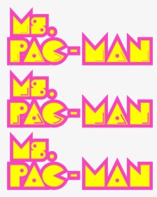 Original Ms Pac Man Logo , Png Download, Transparent Png, Free Download