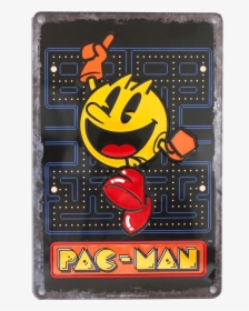Set Of Three Pac Man Tin Signs"  Class="lazyload Lazyload - Pacman, HD Png Download, Free Download