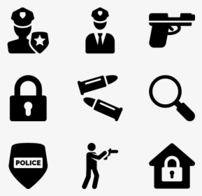 Clip Art Police Badge Vector - Police Icon Vector Png, Transparent Png, Free Download
