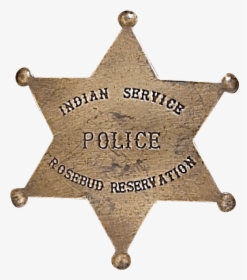 Indian Service Police Badge, HD Png Download, Free Download