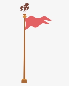 Pony Flag Pole Vector By Aruigus808 - Mlp, HD Png Download, Free Download