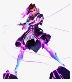 Sombra Overwatch Png - Overwatch Sombra Official Art, Transparent Png -  kindpng