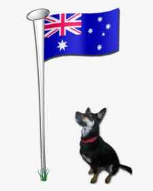 Picture - Australian Flag And Pole, HD Png Download, Free Download
