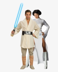 Princess Leia And Luke Costume, HD Png Download, Free Download