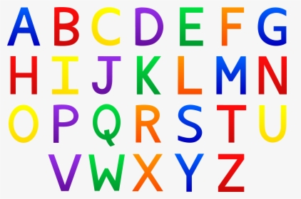 Free Alphabet Letters Clipart - Alphabet Clipart, HD Png Download, Free Download