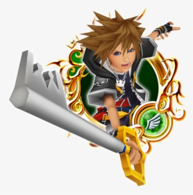 Kh Ii Sora B - Kingdom Hearts 2 Medals, HD Png Download, Free Download