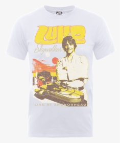 Star Wars Luke Skywalker Rock Poster T-shirt - Luke Skywalker T Shirt, HD Png Download, Free Download