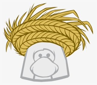Transparent Sun Hat Png - Club Penguin Red Hair, Png Download, Free Download