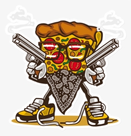 Gangsta Pizza, HD Png Download, Free Download
