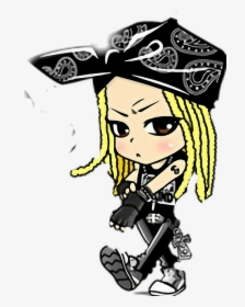 G Dragon Cartoon One Of A Kind , Png Download - Cartoon Gangster Girl Drawing, Transparent Png, Free Download