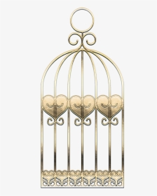 Cage Metal Gold Free Picture - Graphics, HD Png Download, Free Download