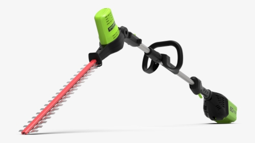 Greenworks 60v Long Reach Hedge Trimmer G60pht, HD Png Download, Free Download