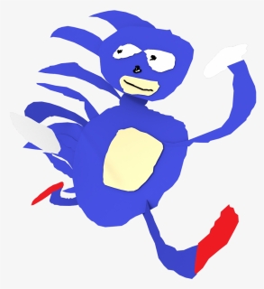 Sanic Running By Nibroc Rock-d9peznj - Sanic Running, HD Png Download, Free Download