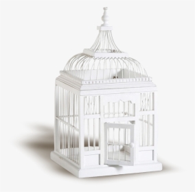 ♥ Cage Blanche Png, Tube Mariage ♥ White Cage Png ♥ - Tube Oiseaux En Cage, Transparent Png, Free Download