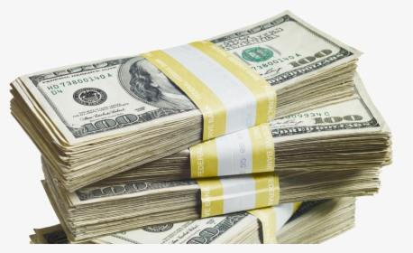 Money United States Dollar United States One Dollar - Stacks Of Cash Png, Transparent Png, Free Download