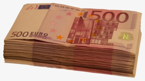 500 Euro Note Euro Banknotes Money 10 Euro Note - Stack Of 500 Euro, HD Png Download, Free Download