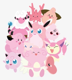 Pink Pokemon, HD Png Download, Free Download