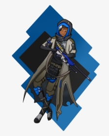 Overwatch Ana Transparent Gif, HD Png Download, Free Download