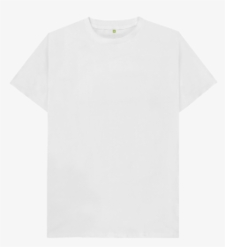 White Plain Bamboo T-shirt - White Tshirt, HD Png Download, Free Download
