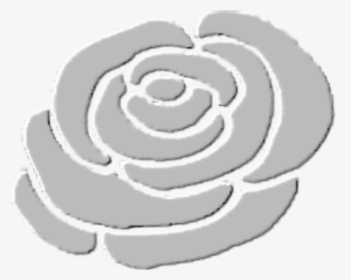 Transparent Beauty And The Beast Rose Png - Clipart Roses Silhouette Black, Png Download, Free Download