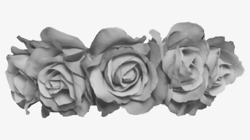 Transparent Tea Clipart Black And White - Black Flower Crown Png, Png Download, Free Download
