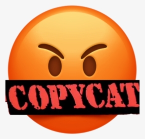#copycat#emoji#mad - Smiley, HD Png Download, Free Download