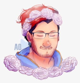 Markiplier, Markimoo, And Mark Fischbach - Illustration, HD Png Download, Free Download