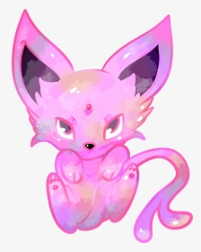 Cuddly Espeon - Cartoon, HD Png Download, Free Download