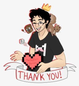 Thank You Markiplier - Cartoon, HD Png Download, Free Download