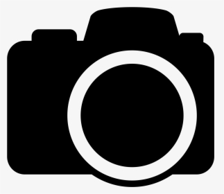 Emoji Clipart Camera - Camera Emoji Black And White, HD Png Download, Free Download