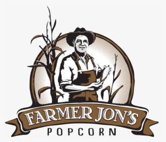 Clip Art Farmer Jon Popcorn - Farmer Jon, HD Png Download, Free Download
