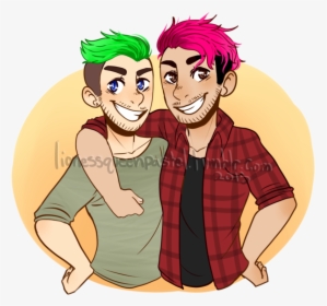 Jack And Mark Fan Art, HD Png Download, Free Download