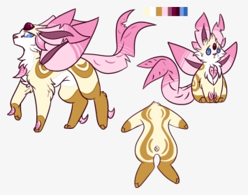 Leafeon X Espeon - Espeon X Leafeon, HD Png Download, Free Download