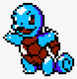 Pixel Art Pokemon Squirtle, HD Png Download, Free Download
