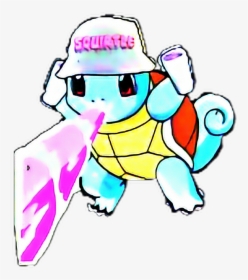 #squirtlesquad #squirtleswag #squirtle #pokemon - Pokemon Squirtle, HD Png Download, Free Download