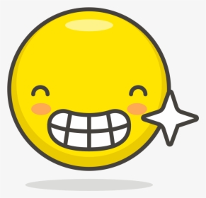 002 Beaming Face With Smiling Eyes - Beaming Face, HD Png Download, Free Download