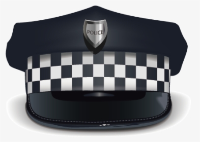 Police Officer Hat - Transparent Police Cap, HD Png Download, Free Download