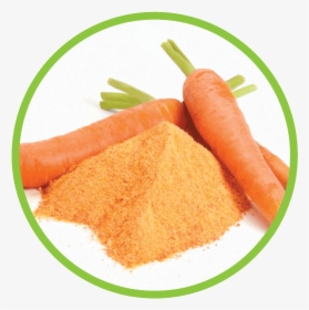 Carrot Powder Circle - Powdered Carrots, HD Png Download, Free Download