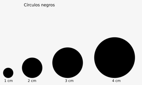Cí­rculo Negro - Circulos De 1 Cm Negro, HD Png Download, Free Download