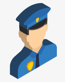 Men Police Employees Functions Png And Vector Image - Cartoon, Transparent Png, Free Download