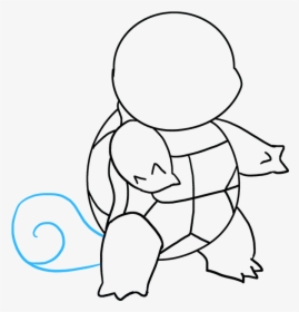 How To Draw Squirtle - Squirtle Easy To Draw, HD Png Download, Free Download