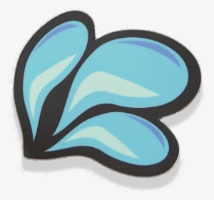 Image Of Water Emoji Sticker - Circle, HD Png Download, Free Download